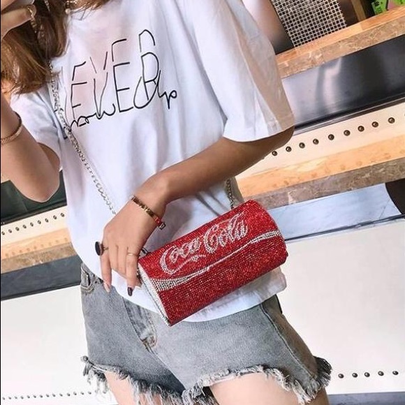 Selena, Crystal Cola inspired Clutch Shoulder Bag - Picture 6 of 7